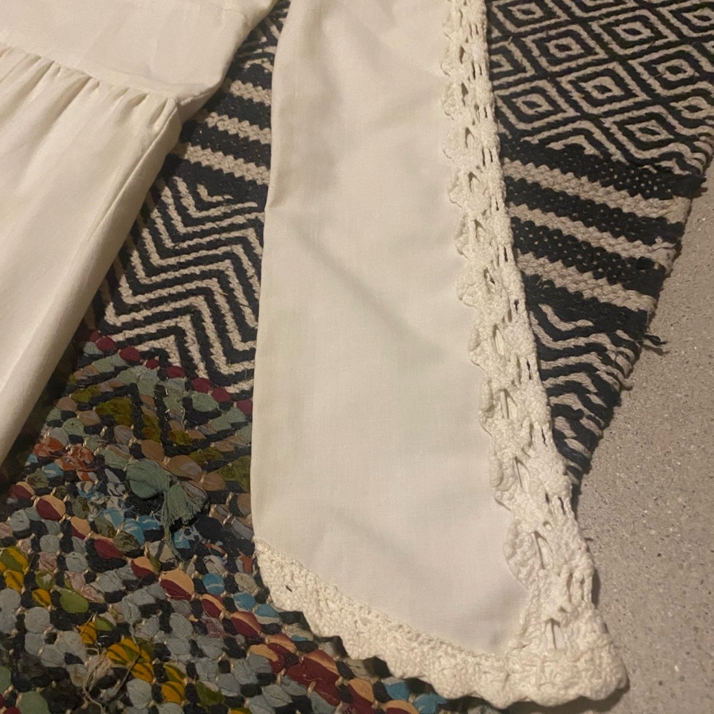 White vintage gunne sax style dress size 6 - Picture 6 of 8
